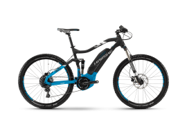 Электровелосипед Haibike Sduro FullNine 5.0 400Wh 11s NX Черный с Синим original 2018